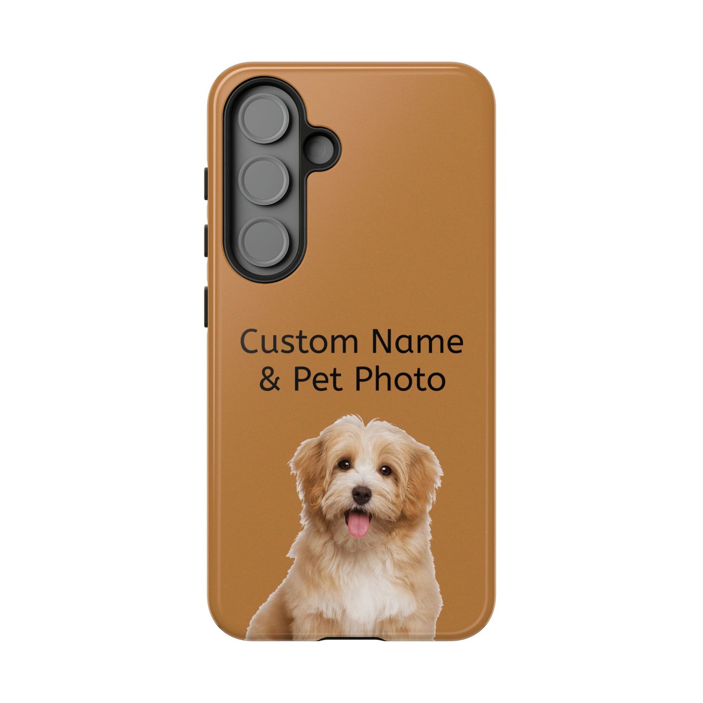 Personalized Custom Pet Phone Case – Add Your Name, Pet Photo or Any Text– Unique Gift for iPhone, Samsung  & Google Pixel – Protective & Stylish Cover"