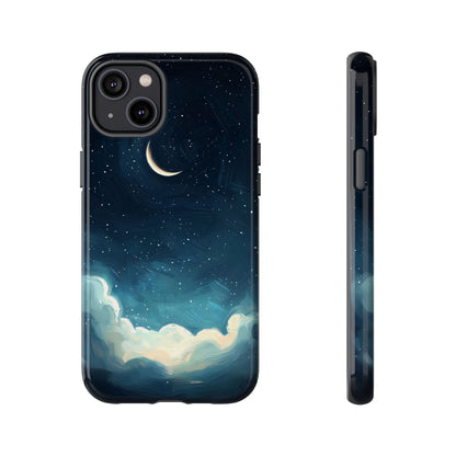Midnight Aurora Watercolor Phone Case for iPhone, google Pixel & Samsung