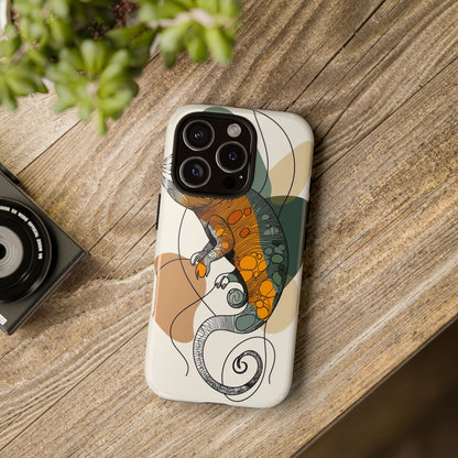 Chameleon Flow: The Art of Adaptation Phone Case for iPhone, Samsung & Pixel
