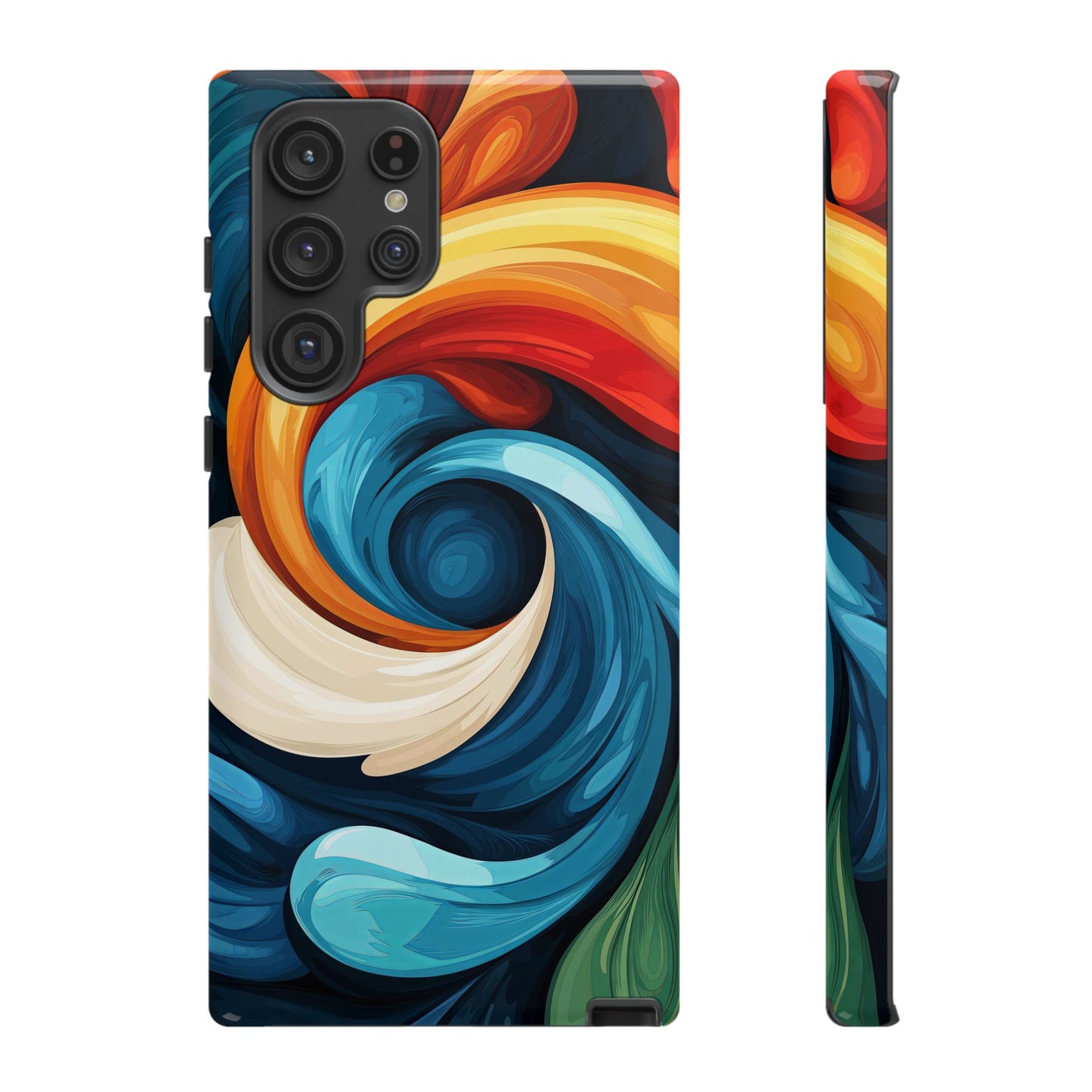 Colorstorm – Fluid Energy Abstract Phone Case for iPhone, Samsung & Pixel