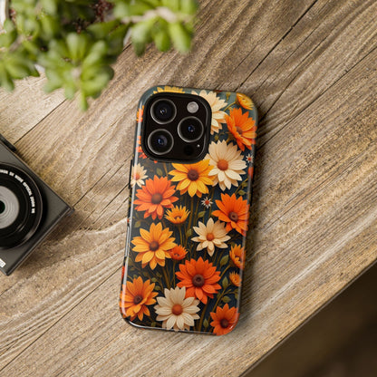 Boho Vibrant Floral Tapestry Case Design, Iphone Case