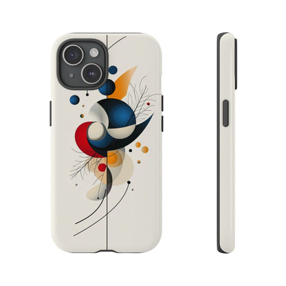 Celestial Balance – Abstract Geometric Phone Case for iPhone, Samsung & Pixel