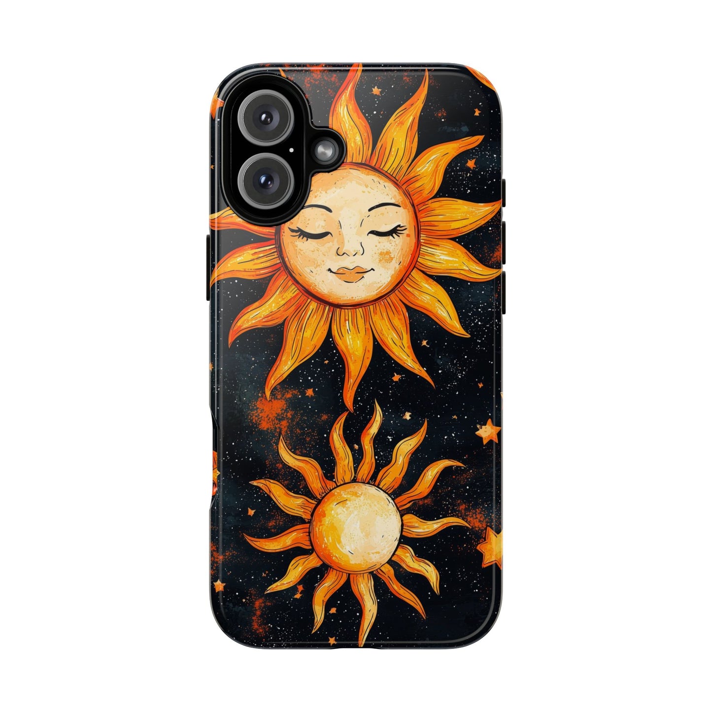 Celestial Sun & Moon Boho Phone Case for iPhone, Pixel & Samsung