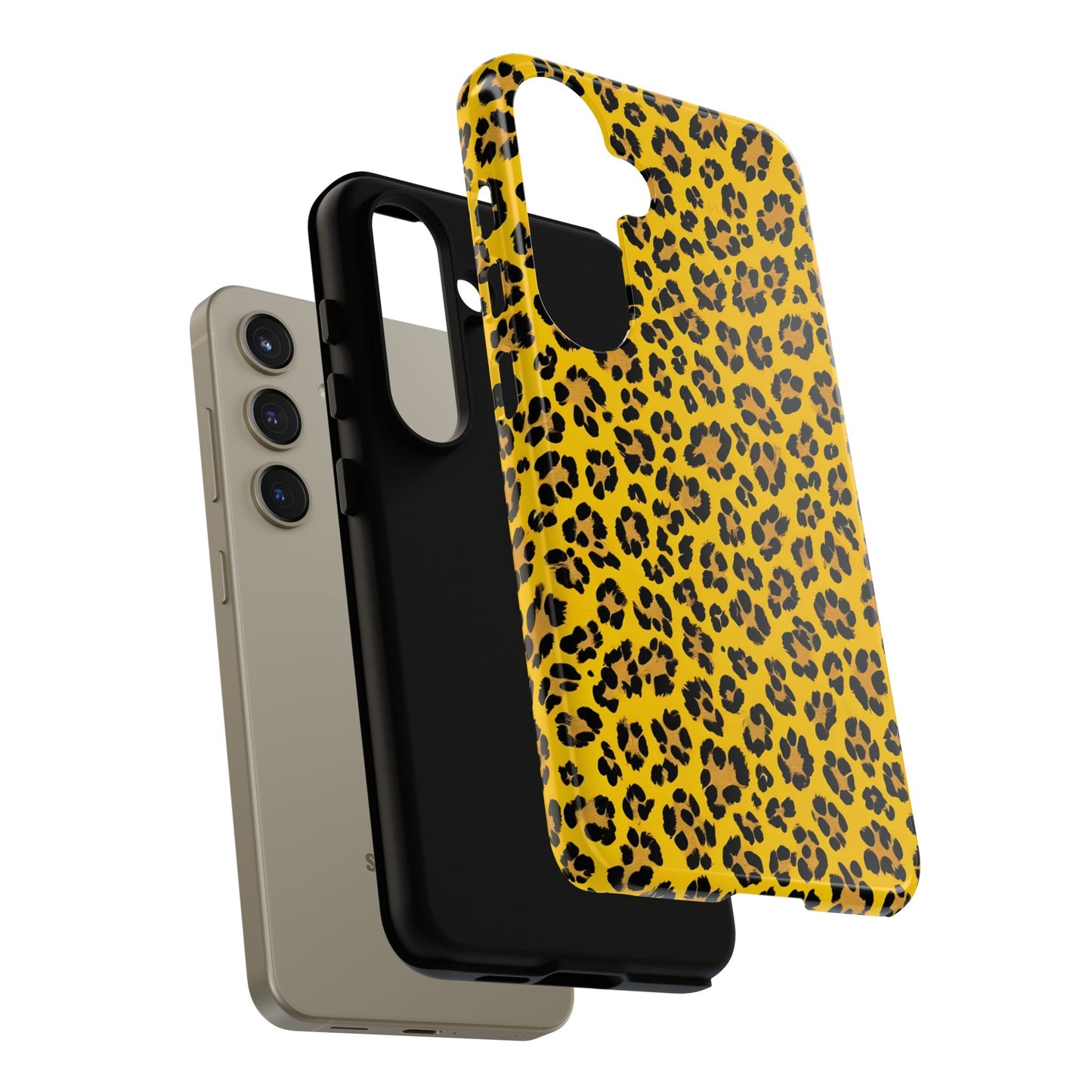 Leopard Texture Printed Back Cover Case phone