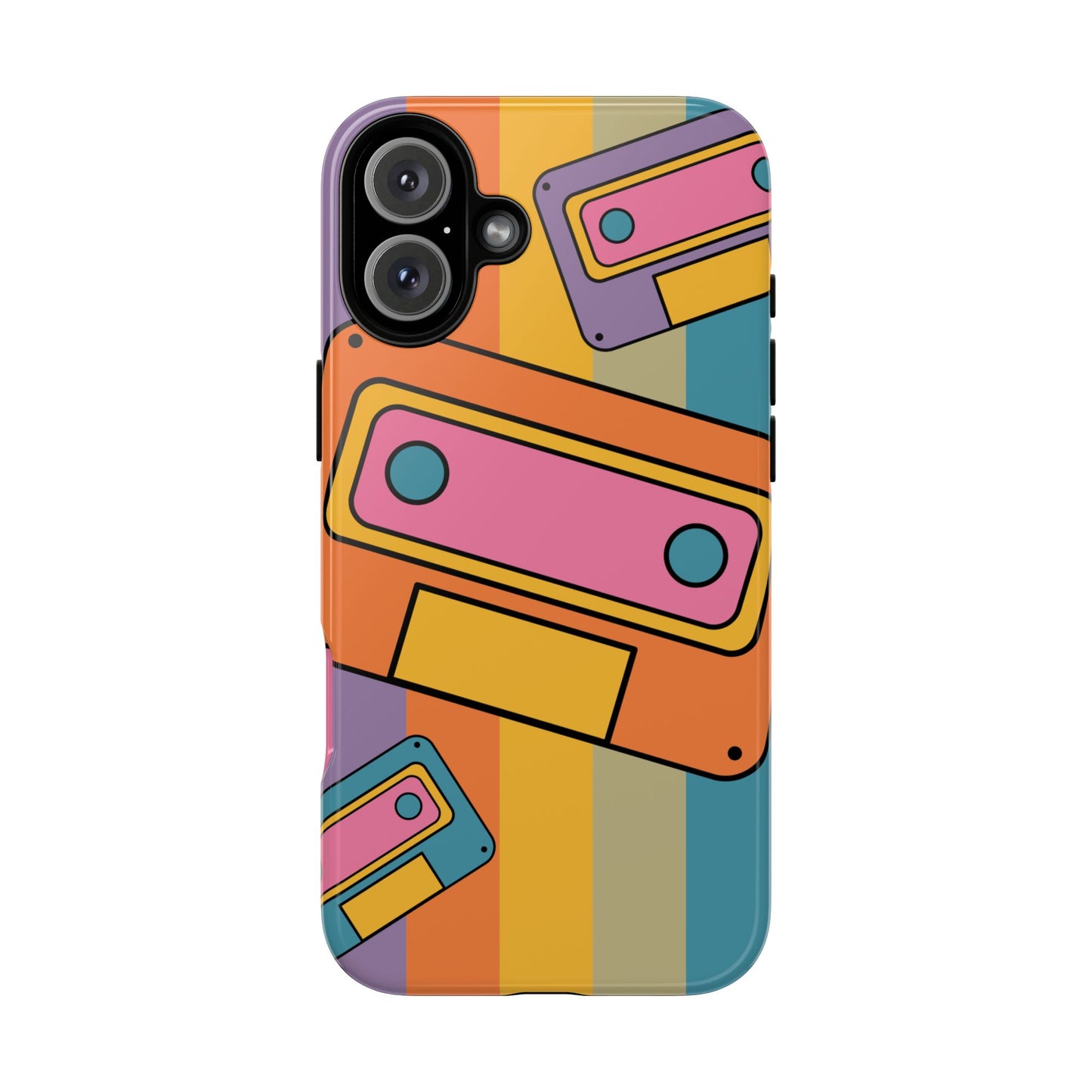 Retro Cassette Tape Phone Case – Vintage 90s Aesthetic for iPhone, Samsung & Google Pixel