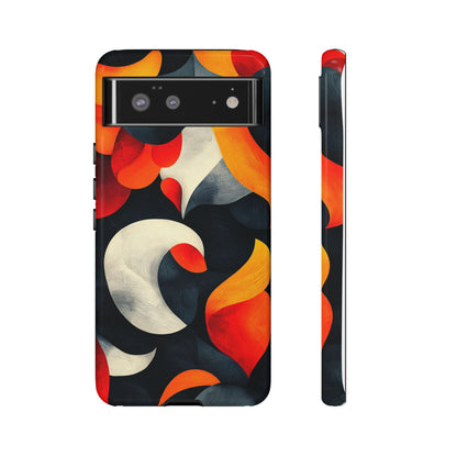 Molten Flow – Abstract Flame Phone Case for iPhone, Samsung & Pixel