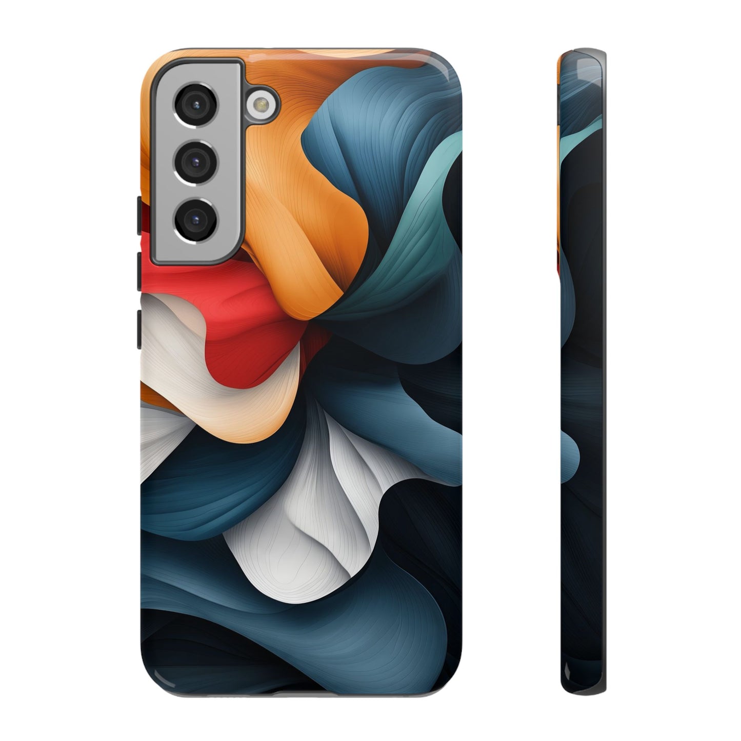 Velvet Whirl – Fluid Motion Phone Case for iPhone, Samsung & Pixel