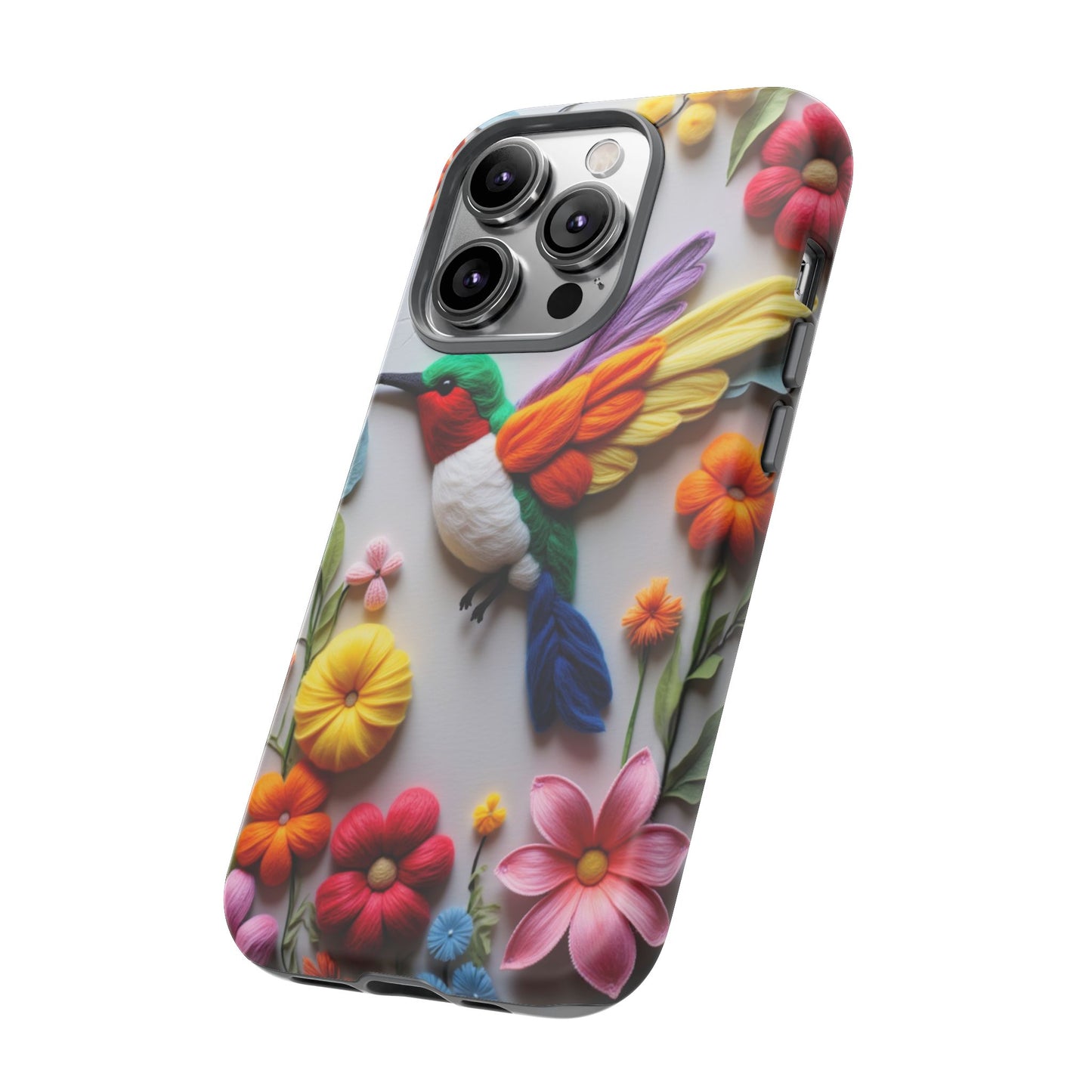 Elegant Hummingbird with Floral Mosaic Design | Nature's Artistic Vibes | Pixel 8 pro