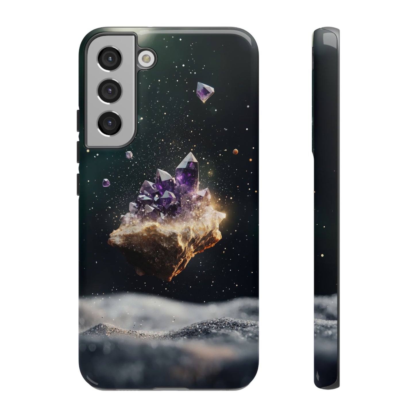 Mystic Amethyst Stones Phone Case for iPhone, Samsung & Google Pixel