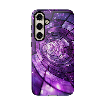 Hypnotic Spiral Optical Illusion Phone Case for iPhone, Samsung & Pixel