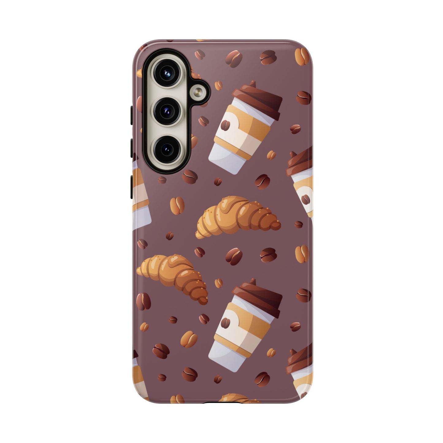 ]Kawaii Food Lover's Phone Case –Coffee Beans Phone Cover for iPhone, Google Pixel, Samsung