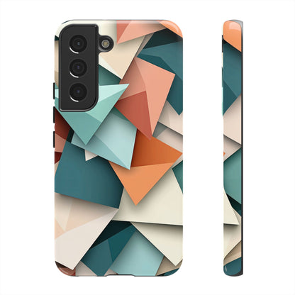 Origami Prism – Abstract Tri-Fold Geometry Phone Case – iPhone, Google Pixel, Samsung