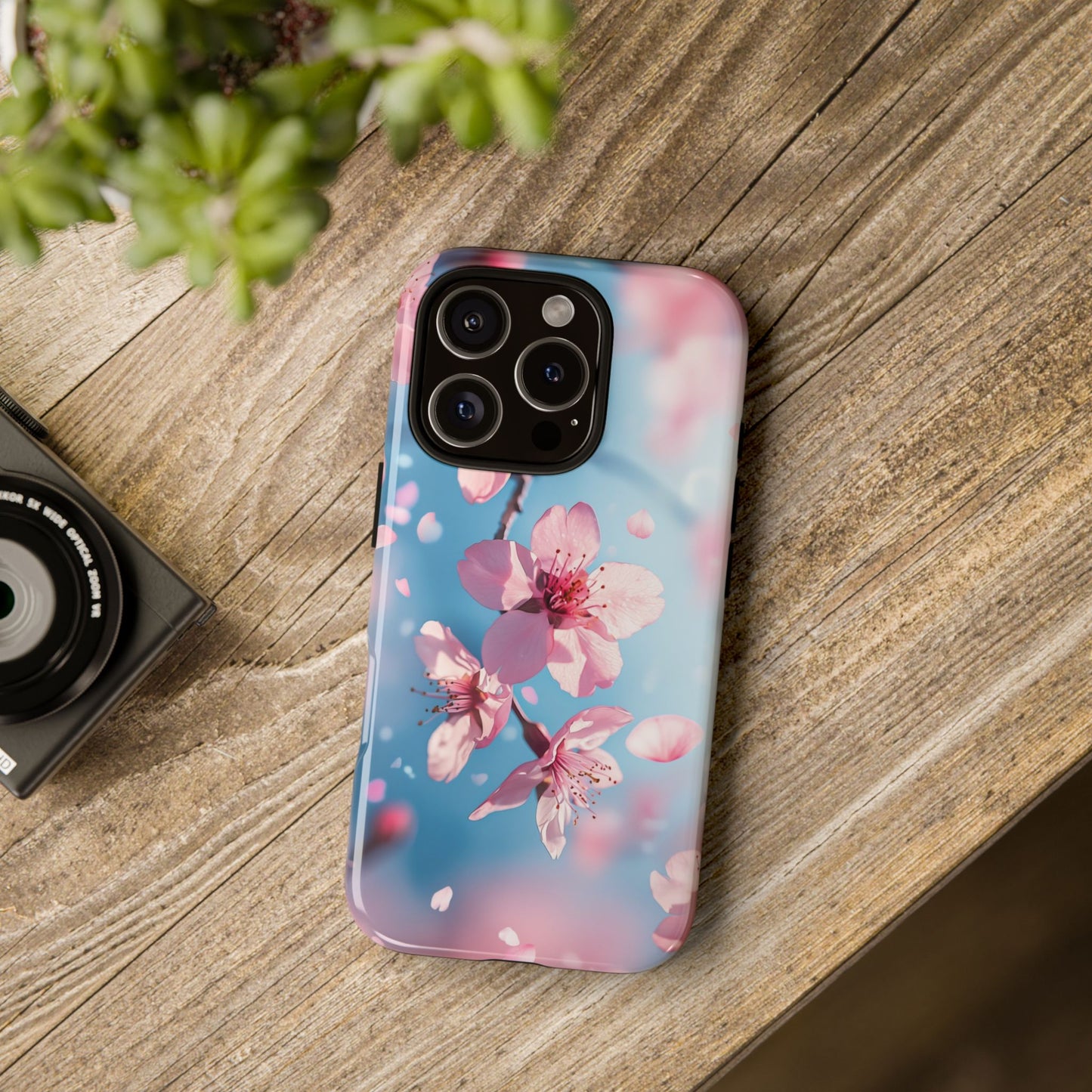 Cherry Kiss Watercolor Phone Case for iPhone, google Pixel & Samsung