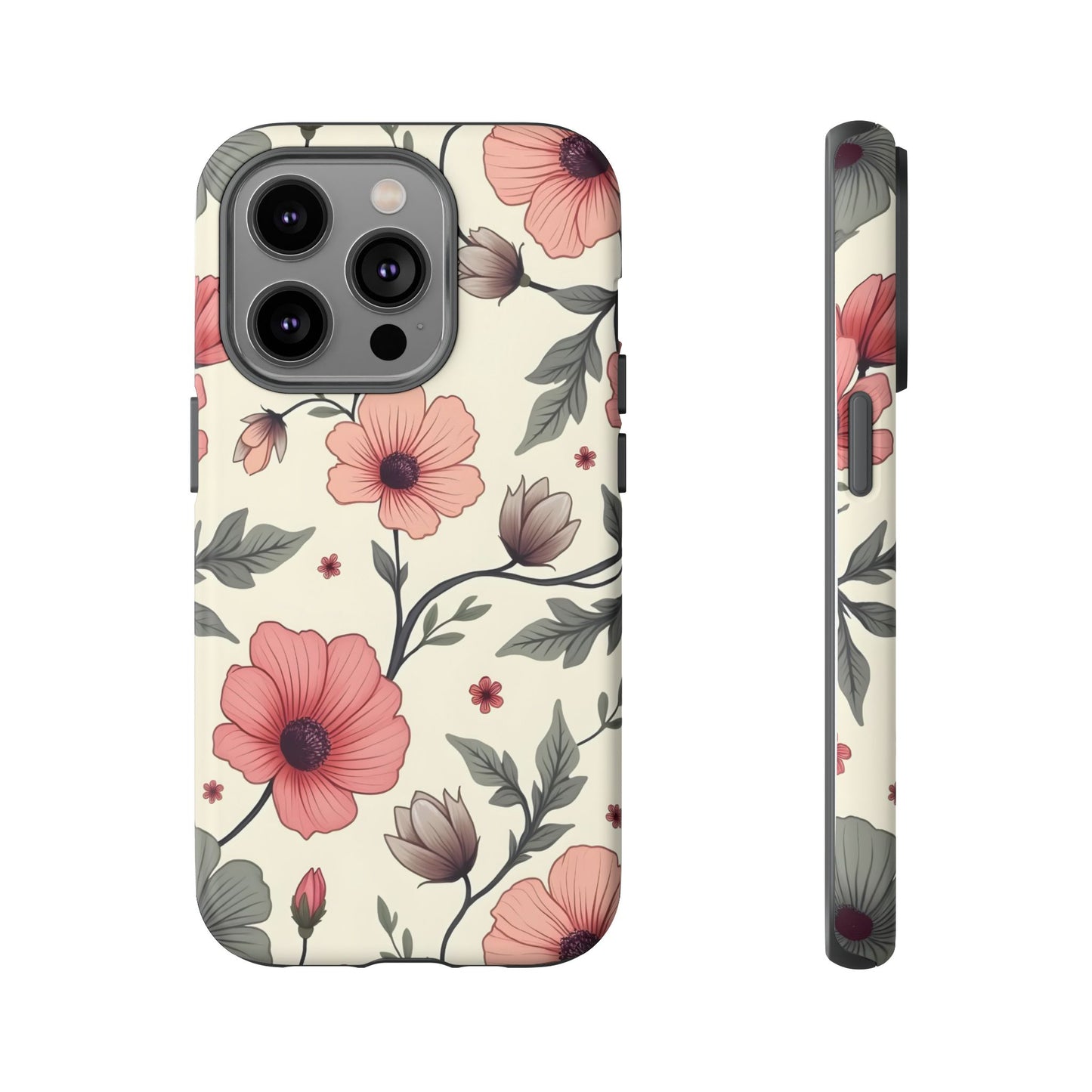 Floral Iphone Case, Botanical Pattern Design