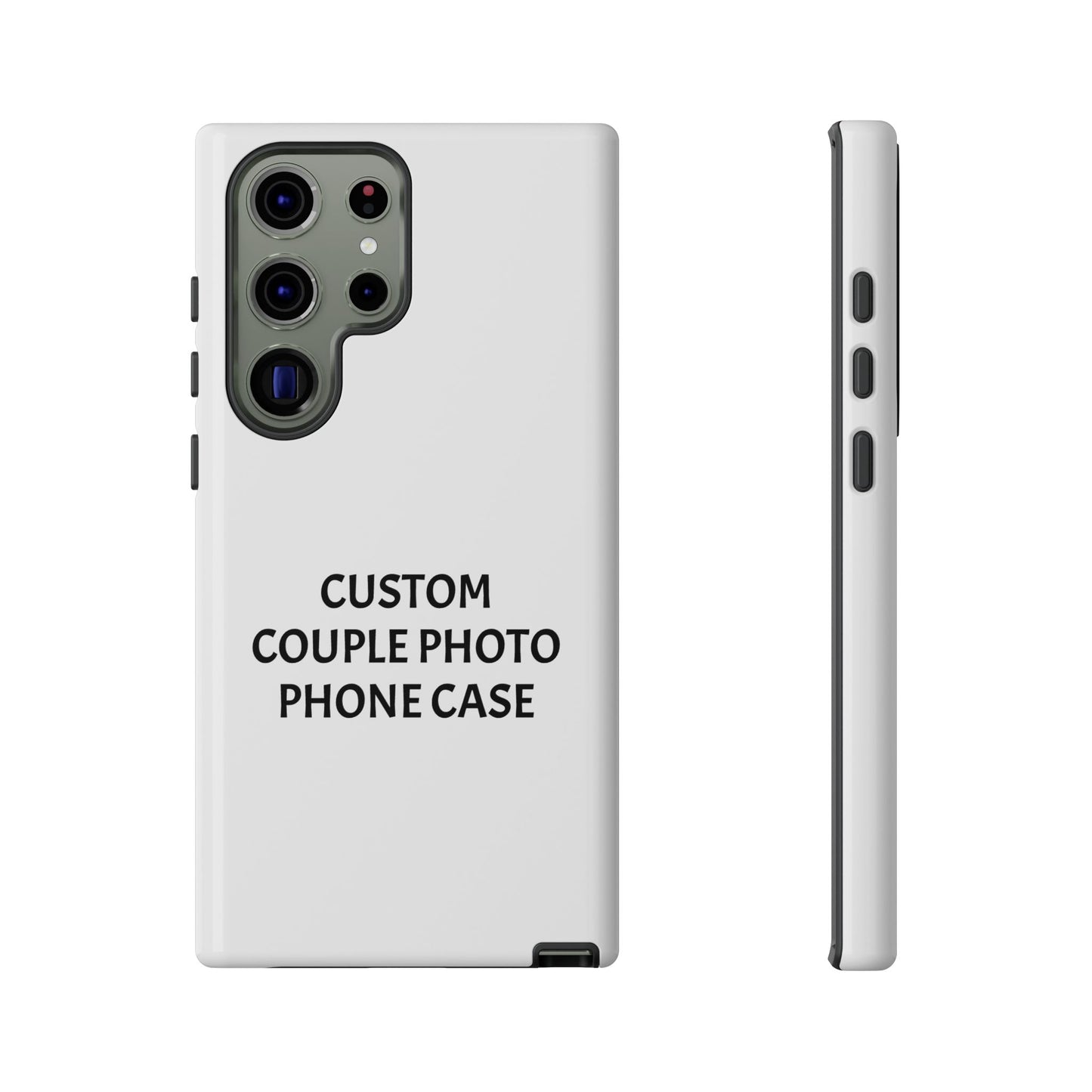 Personalized Custom Couple Photo Phone Case – Add Your Image/Loving Memory – Unique Gift for iPhone, Samsung  & Google Pixel – Protective & Stylish Cover, Couples Gift