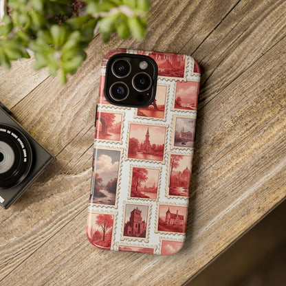 Vintage Postcard Stamps Phone Case