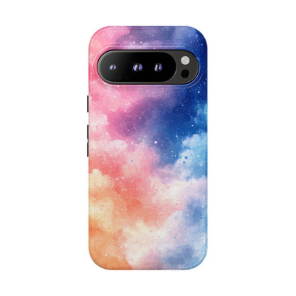 Cosmic Dreamscape – Watercolor Galaxy Phone Case for iPhone, google Pixel & Samsung
