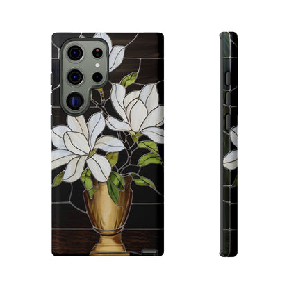Stained Glass Floral Phone Case
