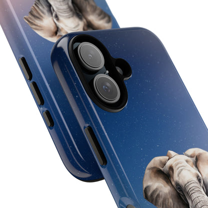 Celestial Elephant Mobile Cover – Dreamy Night Sky Aesthetic