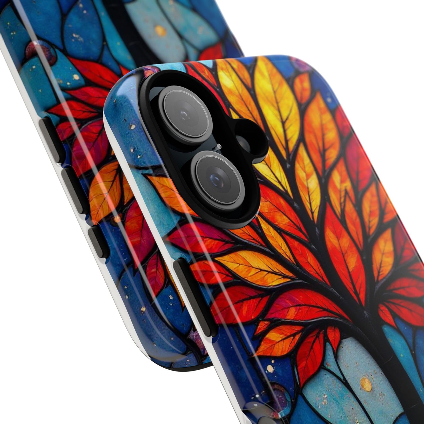 Stained Glass Tree: A Burst of Vibrant Elegance