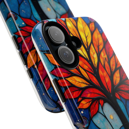 Stained Glass Tree: A Burst of Vibrant Elegance