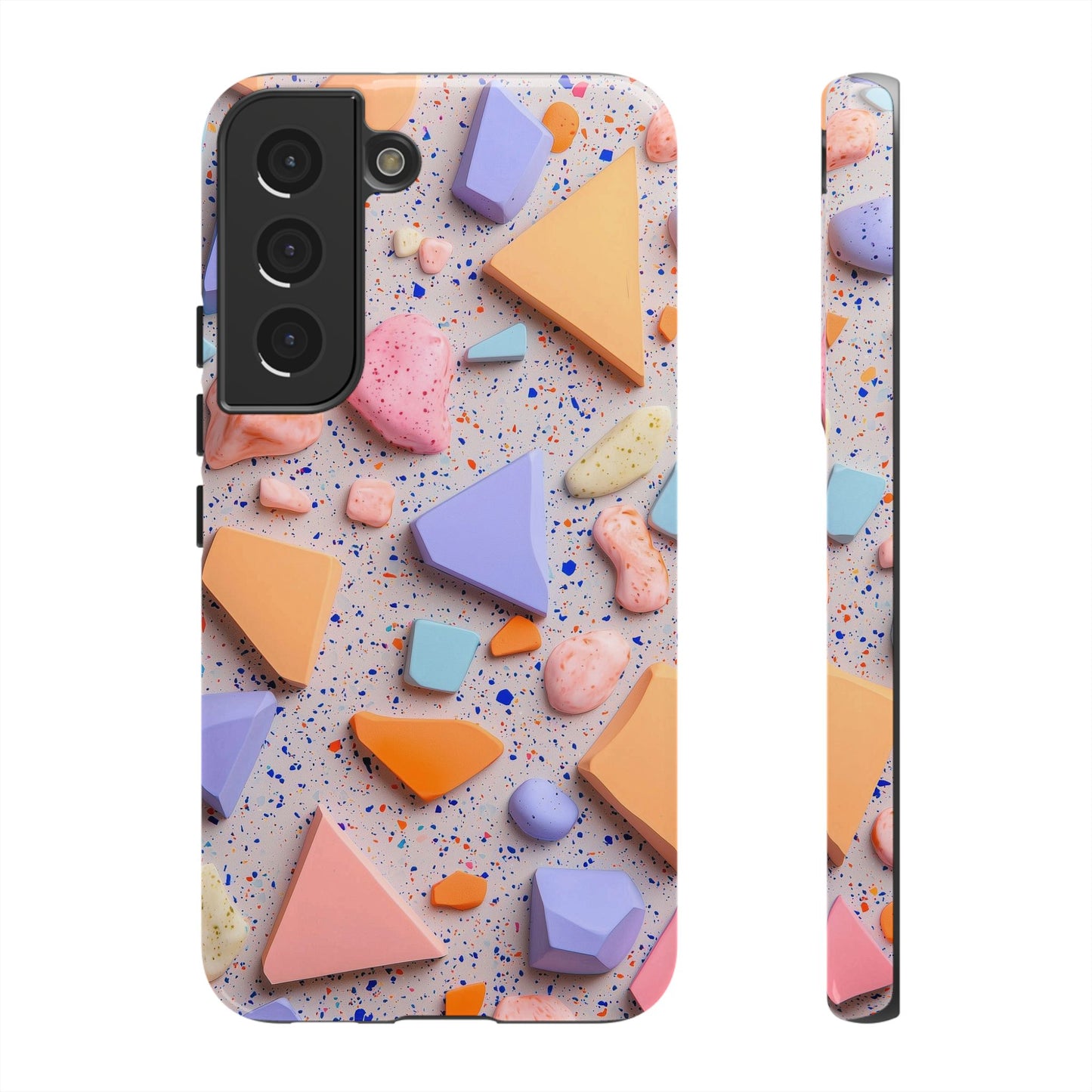 Playful Pastel Terrazzo Phone Case for iPhone, google Pixel & Samsung