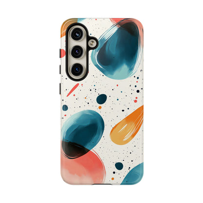 Color Swirl Splash – Abstract Art Phone Case for iPhone, Samsung & Pixel