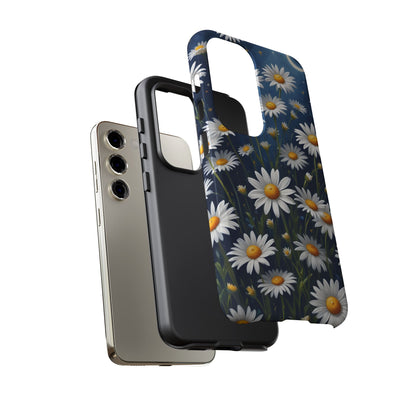 Witchy Daisy Flowers Phone Case Vintage Botanical Cover