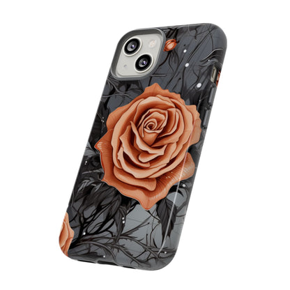 Mystic Noir Rose Mobile Case