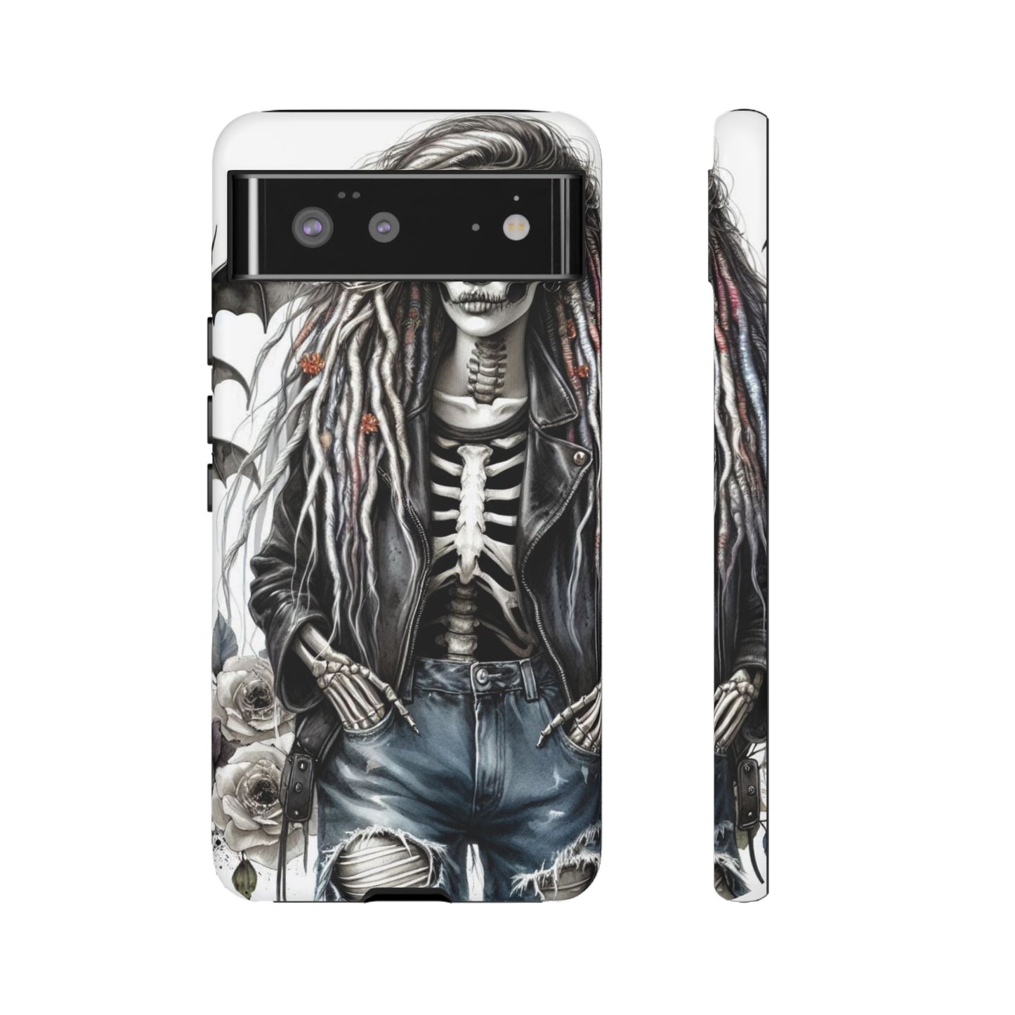 Skull Queen – Gothic Skeleton & Dark Grunge Mobile Cover