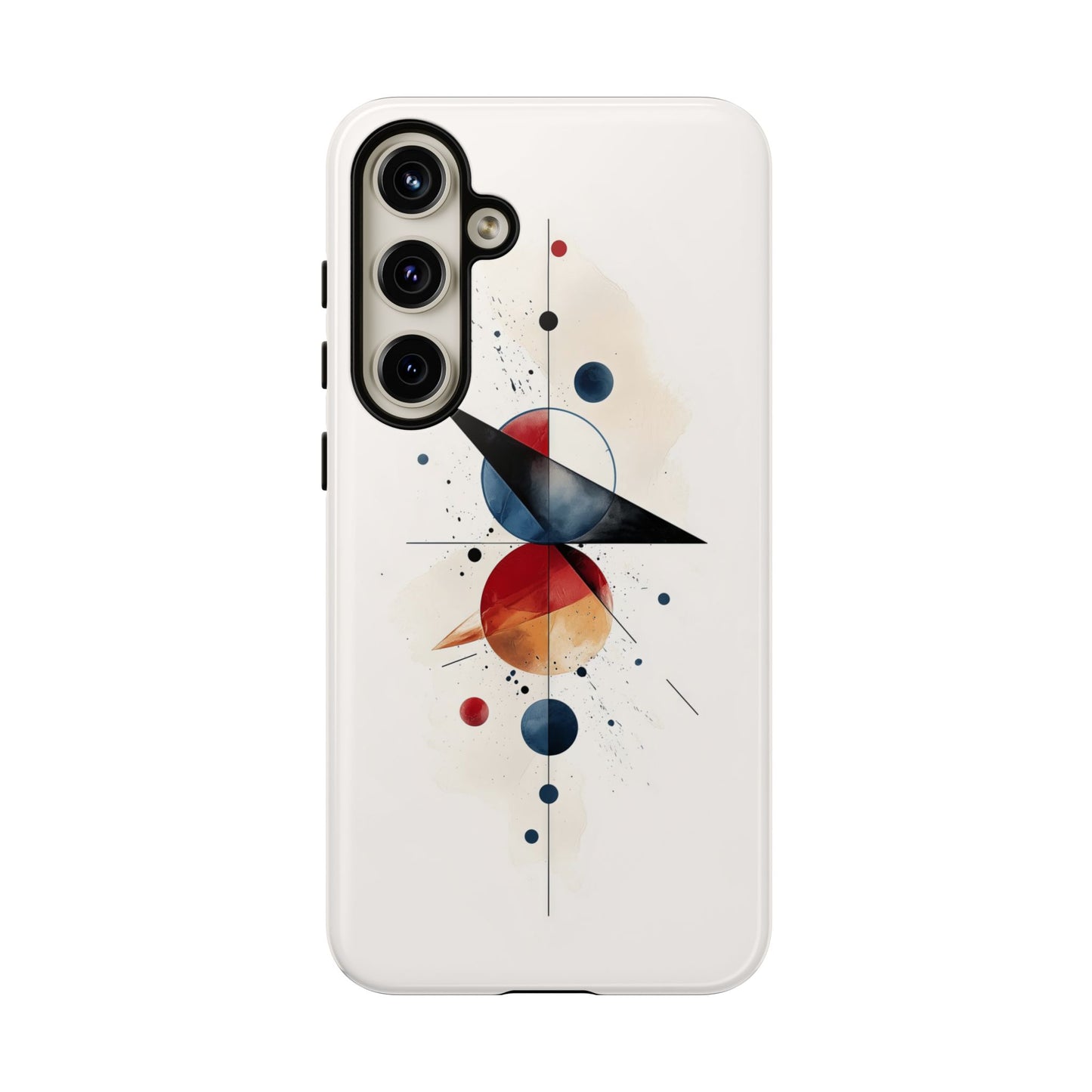 Orbital Drift – Abstract Space Geometry Phone Case for iPhone, Samsung & Pixel