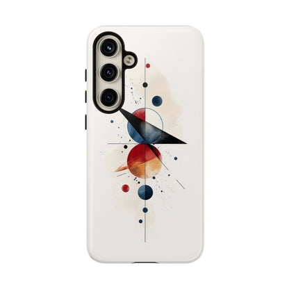 Orbital Drift – Abstract Space Geometry Phone Case for iPhone, Samsung & Pixel