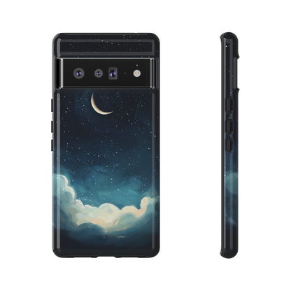 Midnight Aurora Watercolor Phone Case for iPhone, google Pixel & Samsung