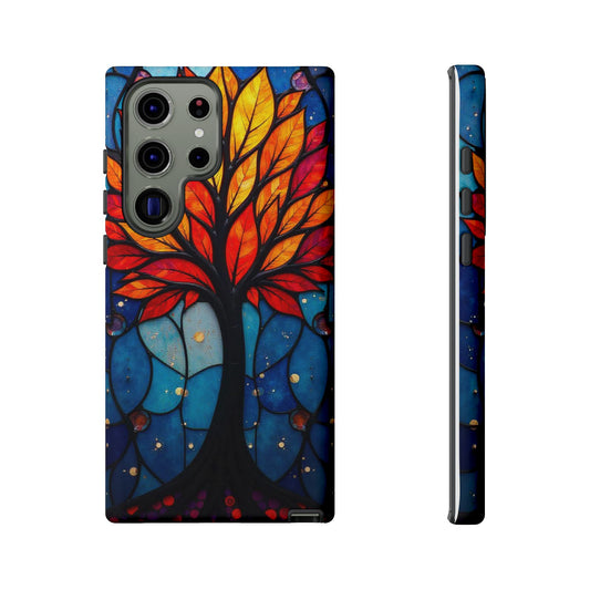 Stained Glass Tree: A Burst of Vibrant Elegance