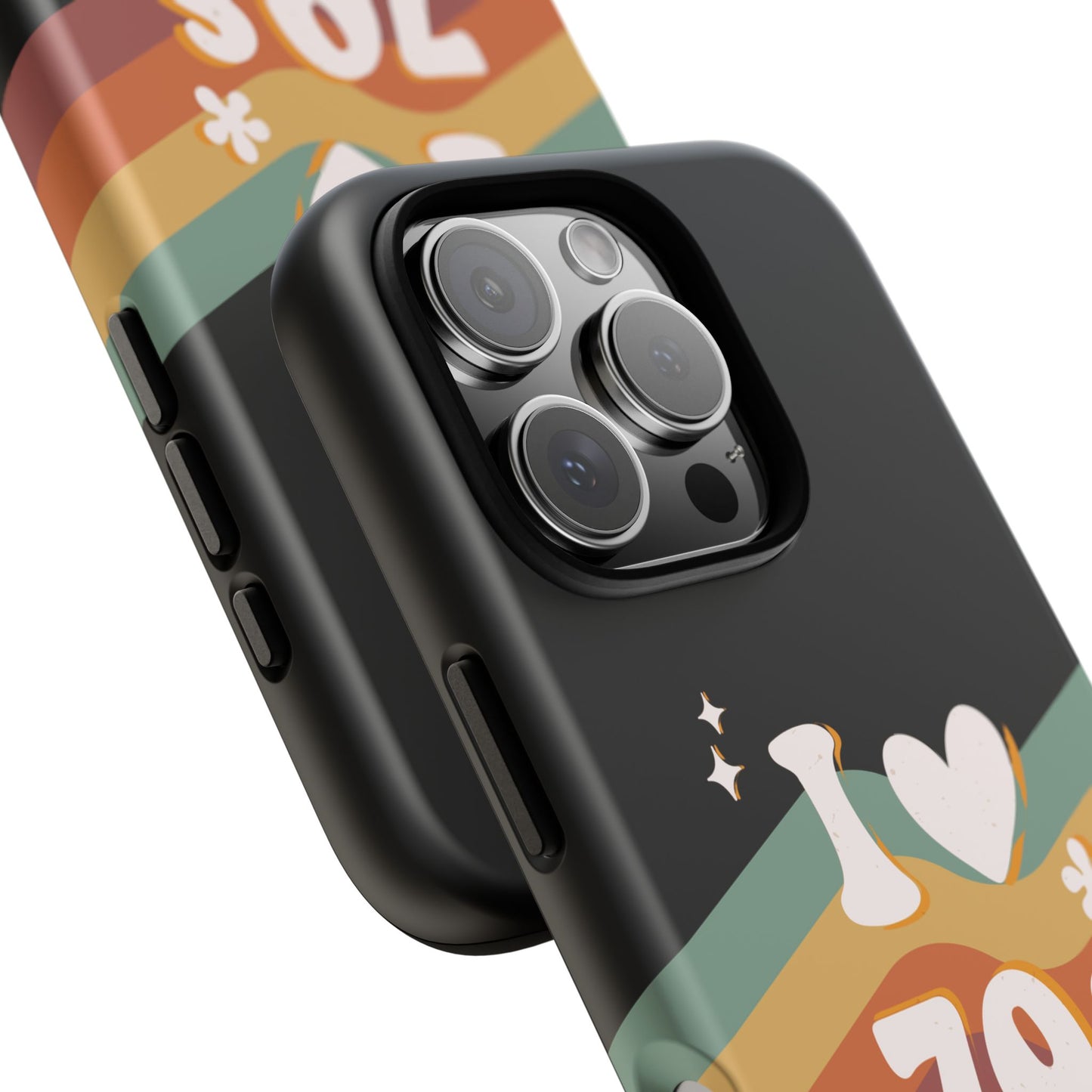 Retro "I Love 70s" Phone Case – Vintage Groovy Design for iPhone, Samsung & Google Pixel
