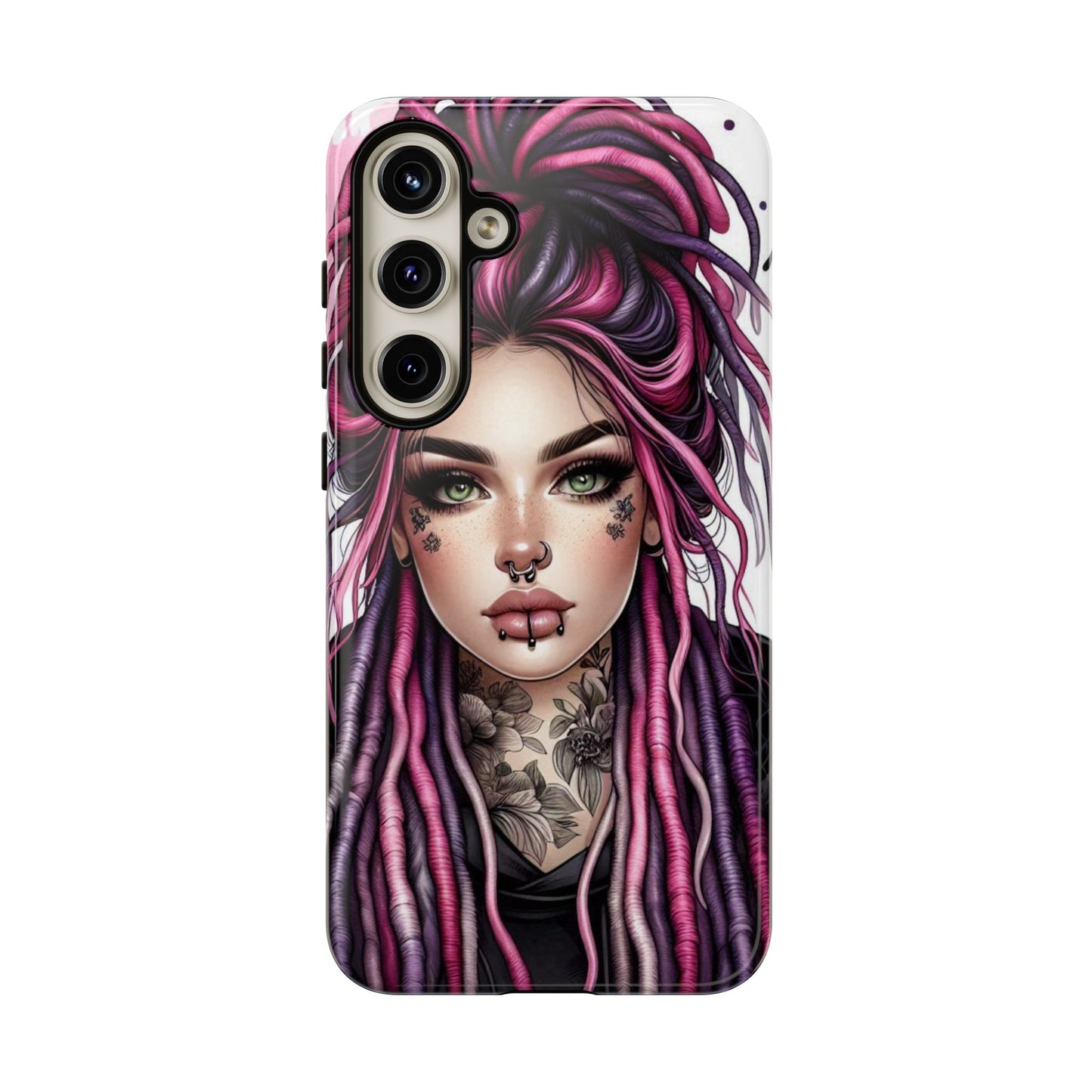 Neon Gothic Beauty Mobile Case