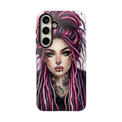 Neon Gothic Beauty Mobile Case