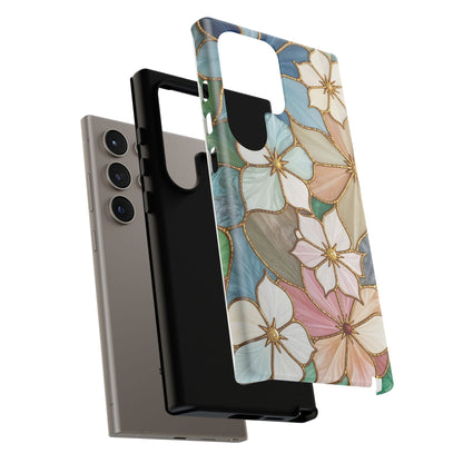Floral Symphony: Stained Glass Elegance