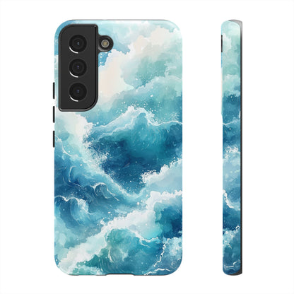 Tidal Tranquility Watercolor Phone Case for iPhone, google Pixel & Samsung