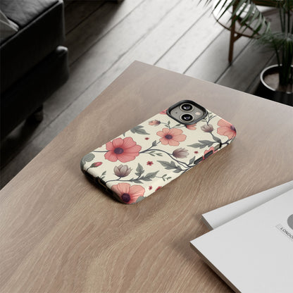 Floral Iphone Case, Botanical Pattern Design