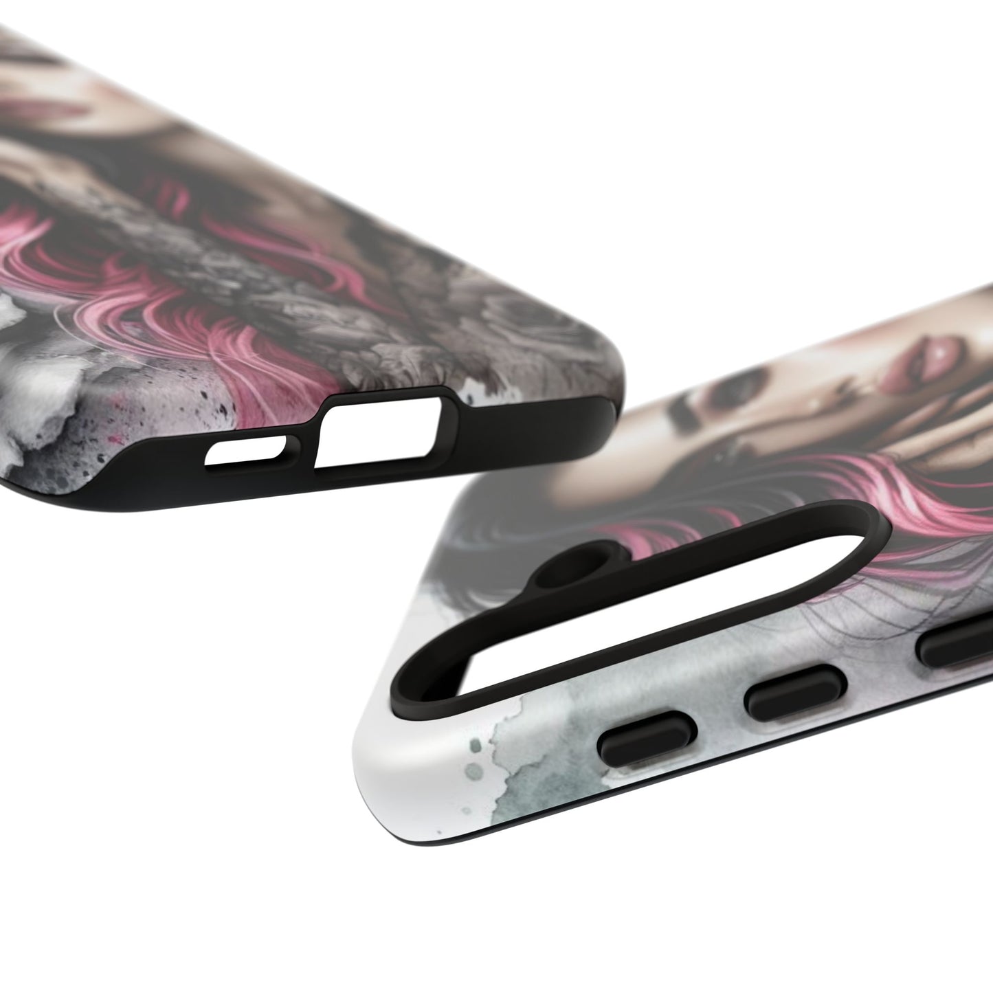 Tattooed Elegance – Gothic Art Mobile Cover