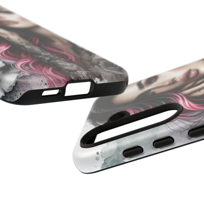 Tattooed Elegance – Gothic Art Mobile Cover