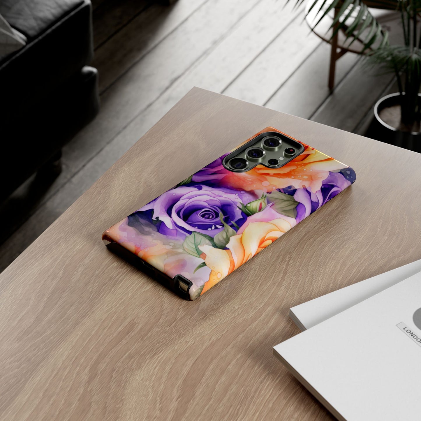 Elegant Rose Blossom Mobile Case