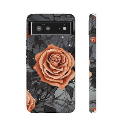Mystic Noir Rose Mobile Case