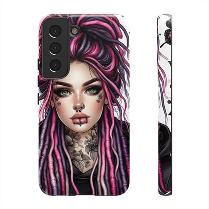 Neon Gothic Beauty Mobile Case