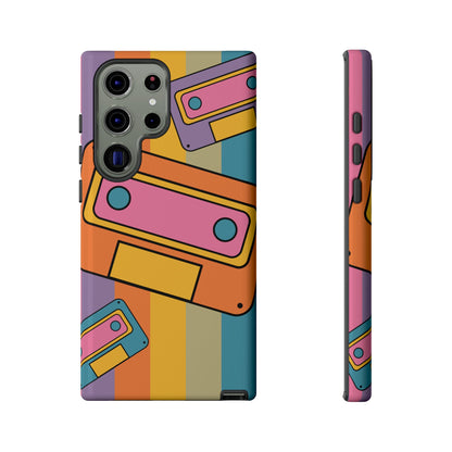 Retro Cassette Tape Phone Case – Vintage 90s Aesthetic for iPhone, Samsung & Google Pixel