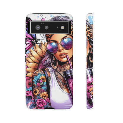 Boho Summer Vibes – Floral Chic & Butterfly Aesthetic Mobile Cover