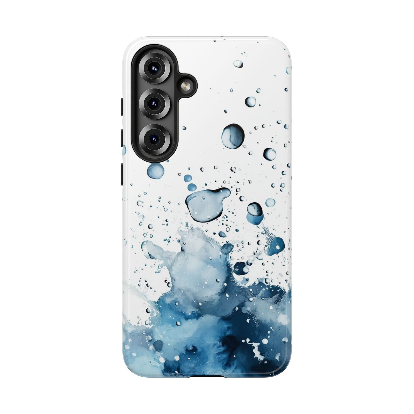 Aqua Burst Watercolor Phone Case for iPhone, google Pixel & Samsung