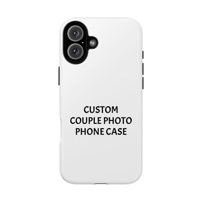 Personalized Custom Couple Photo Phone Case – Add Your Image/Loving Memory – Unique Gift for iPhone, Samsung  & Google Pixel – Protective & Stylish Cover, Couples Gift