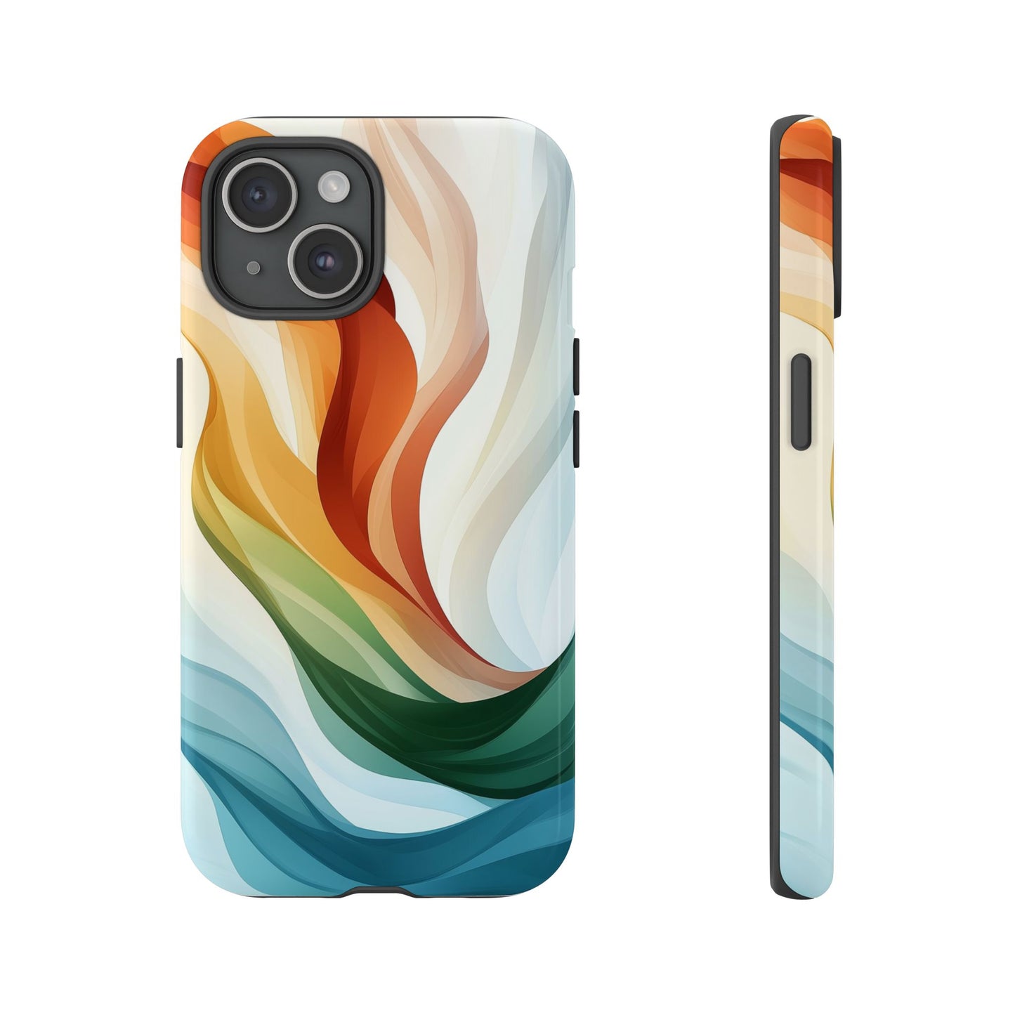 Aurora Stream Watercolor Phone Case for iPhone, google Pixel & Samsung